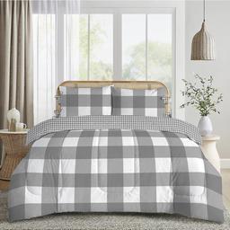 Sabrina Soto Buffalo Check 3pc. Comforter Set with Bows