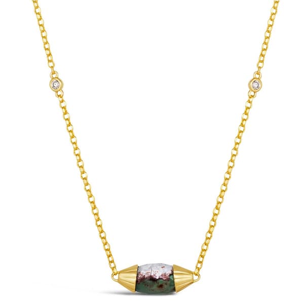 Le Vian&#40;R&#41; Honey Gold&#40;tm&#41; Peacock Aquaprase&#40;tm&#41; Diamond Necklace - image 
