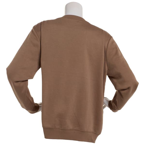Womens Hasting & Smith Long Sleeve Solid Crew Neck Sweatshirt