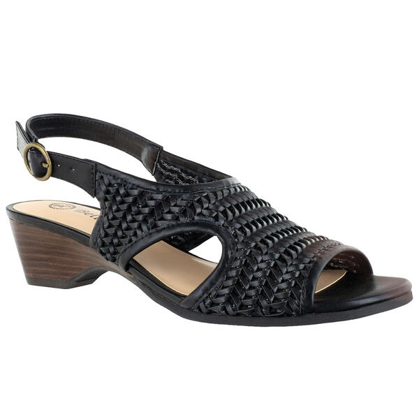 Womens Bella Vita Justine II Woven Slingback Sandals - image 