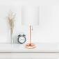 LimeLights Rose Stick Lamp w/Charging Outlet/White Shade-Set of 2 - image 5