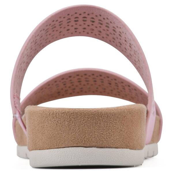 Womens Cliffs by White Mountain Thrilled Double-Strap Sandals