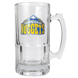 Great American Products NBA Denver Nuggets Glass Macho Mug