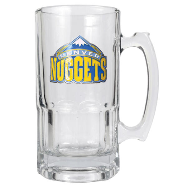 Great American Products NBA Denver Nuggets Glass Macho Mug - image 