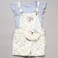 Girls (7-12) Little Lass® Flutter Sleeve Top w/ Bear Bag Jumper - image 2