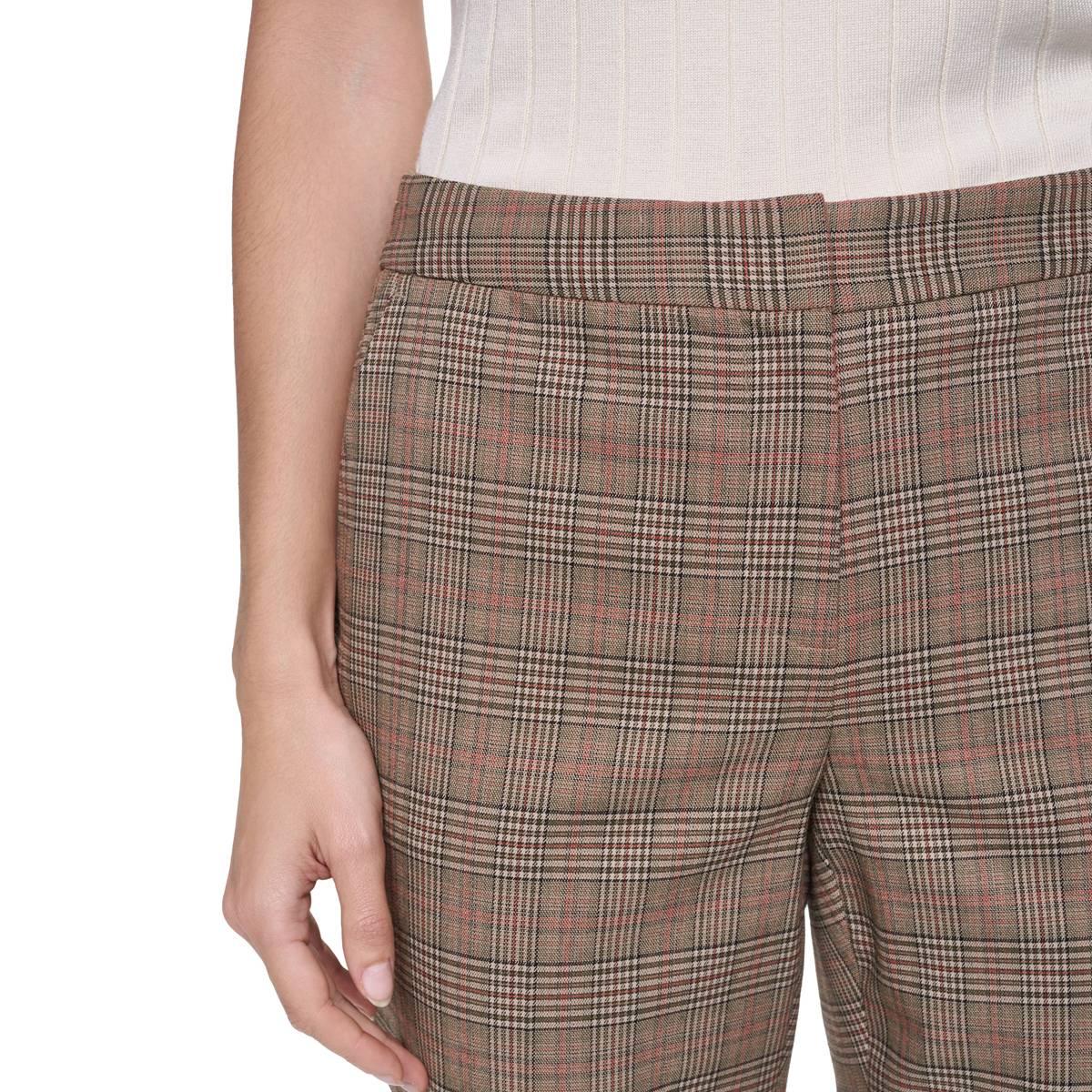 Womens Tommy Hilfiger Sloane Plaid Dress Pants