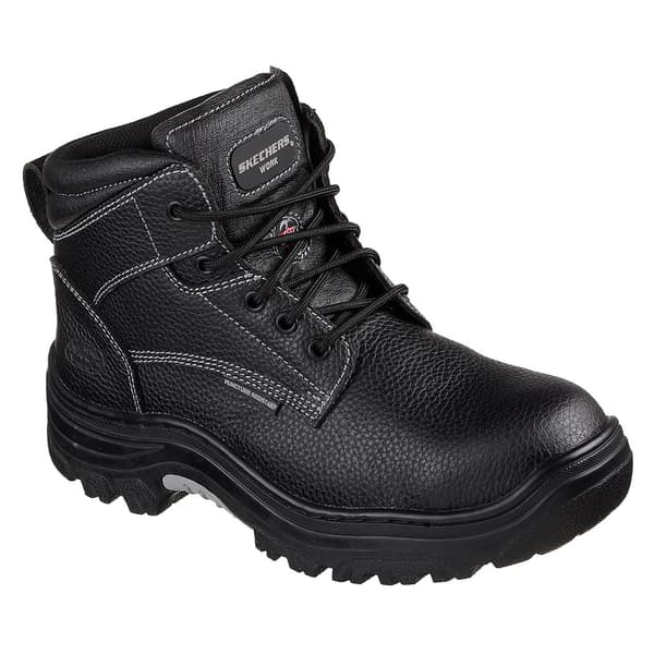 Skechers Men s Burgin Tarlac Work Boots Black 10