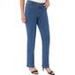 Petite Jones New York Lexington Denim Straight Sky Wash - image 3