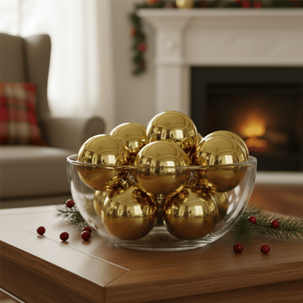 Northlight Shiny Vegas 12ct. Shatterproof Ornaments
