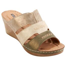 Womens Good Choice Delores Wedge Sandals