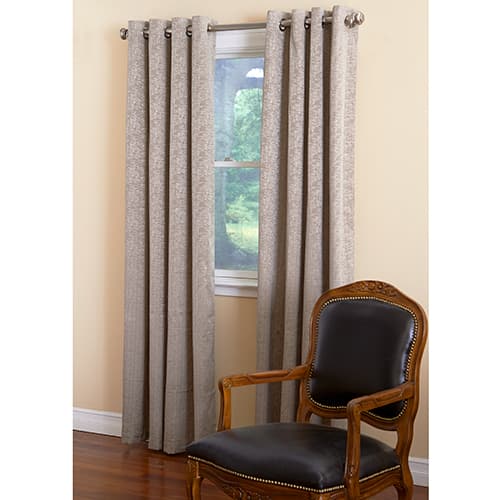 Portland Room Darkening Foam Back Grommet Curtain Panel - image 