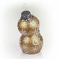 Alpine LED Merry Christmas Stacked Ornaments Statue - image 3