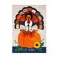 Evergreen Patterned Turkey Garden Burlap Flag - image 1
