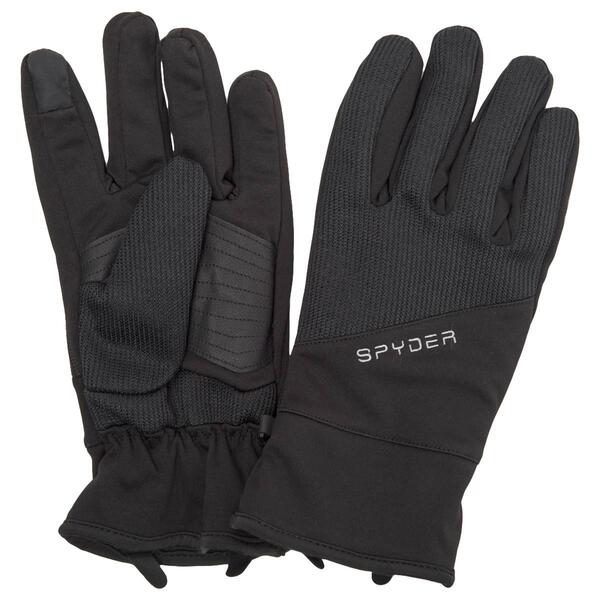 Mens Spyder Solid Fleece Gloves - image 
