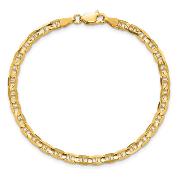 Gold Classics™10kt. Gold 7in. Anchor Chain Link Bracelet