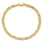 Gold Classics™10kt. Gold 7in. Anchor Chain Link Bracelet - image 3