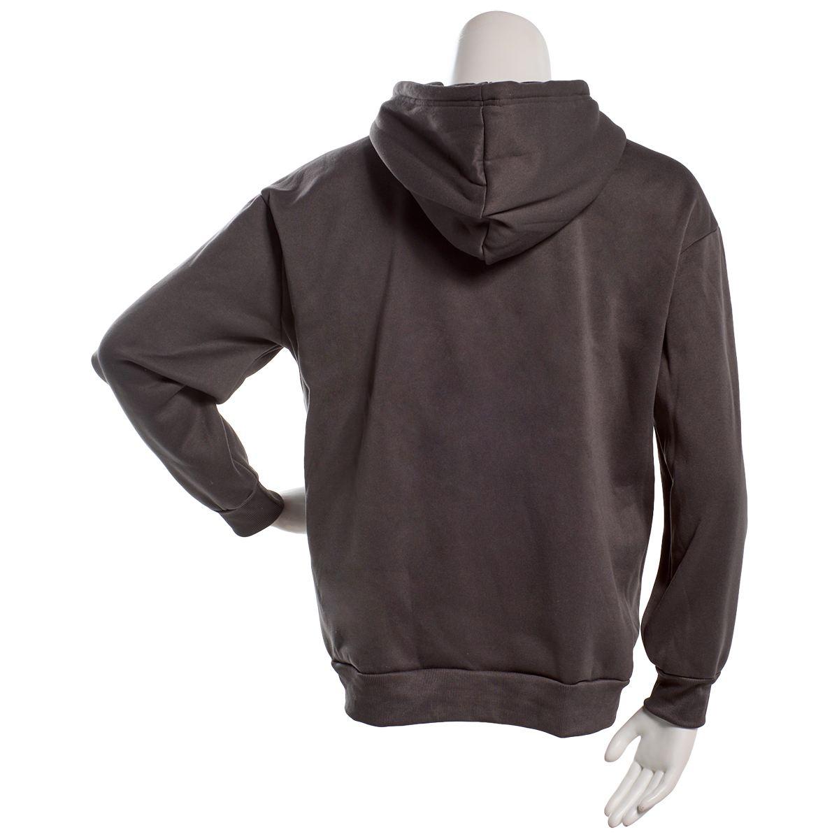 Juniors No Comment New York Fleece Zip Up Hoodie