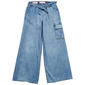 Girls (7-16) Lucky Brand Wide Leg Mid Rise Easy Cargo Jeans - image 1