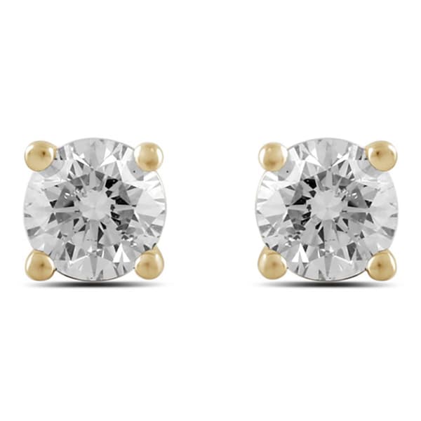 Nova Star(R) 14kt. 1/4ctw Lab Grown Diamond Stud Earrings - image 