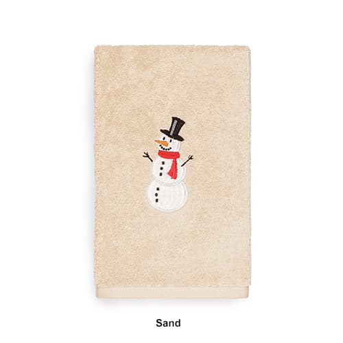 Linum Home Textiles Snowman Hand Towel