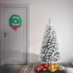 National Tree 4.5ft. Acacia Flocked Tree