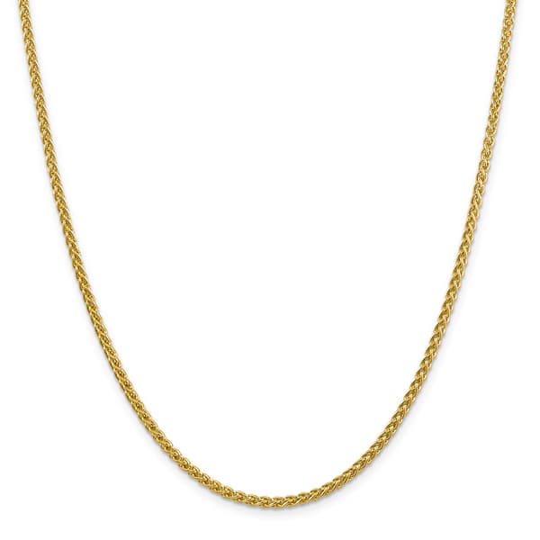 Gold Classics&#40;tm&#41; 2.75mm. 14k Semi-Solid Wheat Chain Necklace - image 