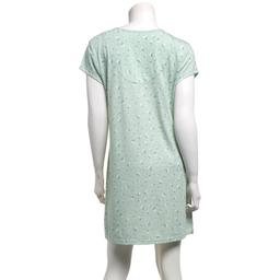 Womens Laura Ashley® Short Sleeve Floral Henley Nightshirt