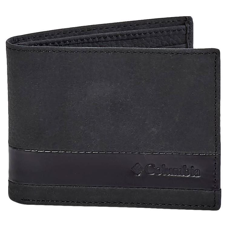 Mens Columbia RFID Extra Capacity Traveler Wallet - Black