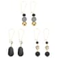 Ashley Cooper(tm) Beaded Rhinestone Drop Trio Earrings - image 1