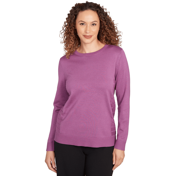 Plus Size Emaline Special Items Long Sleeve Crew Neck Sweater