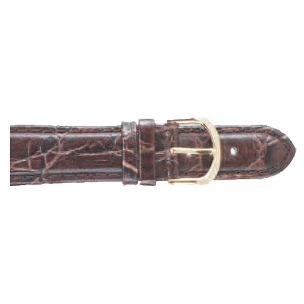 Unisex Watchbands 2 Go Brown Croco Grain Watch Band - image 