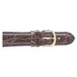 Unisex Watchbands 2 Go Brown Croco Grain Watch Band - image 1