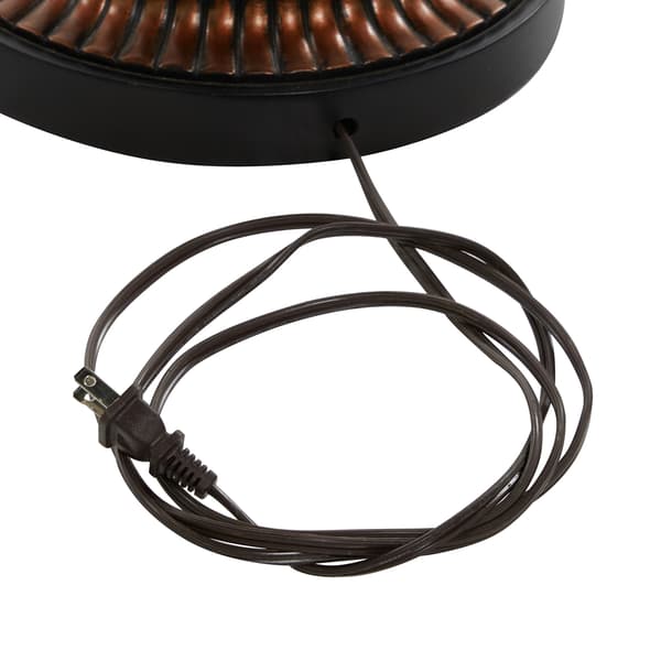 9th & Pike&#174; Black Metal Traditional Torchiere Floor Lamp
