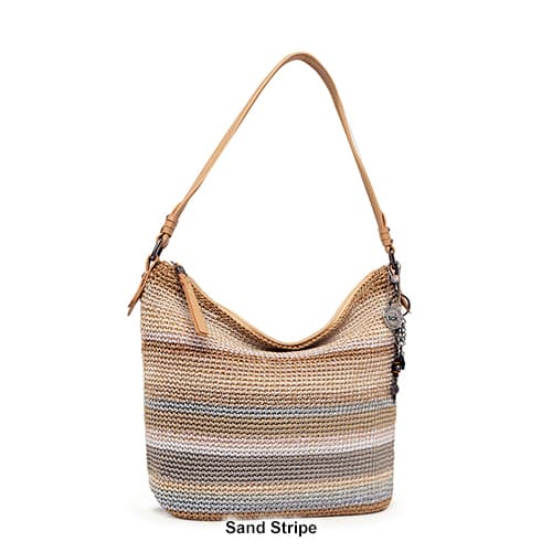 The Sak Sequoia Crochet Hobo - Sand Stripe