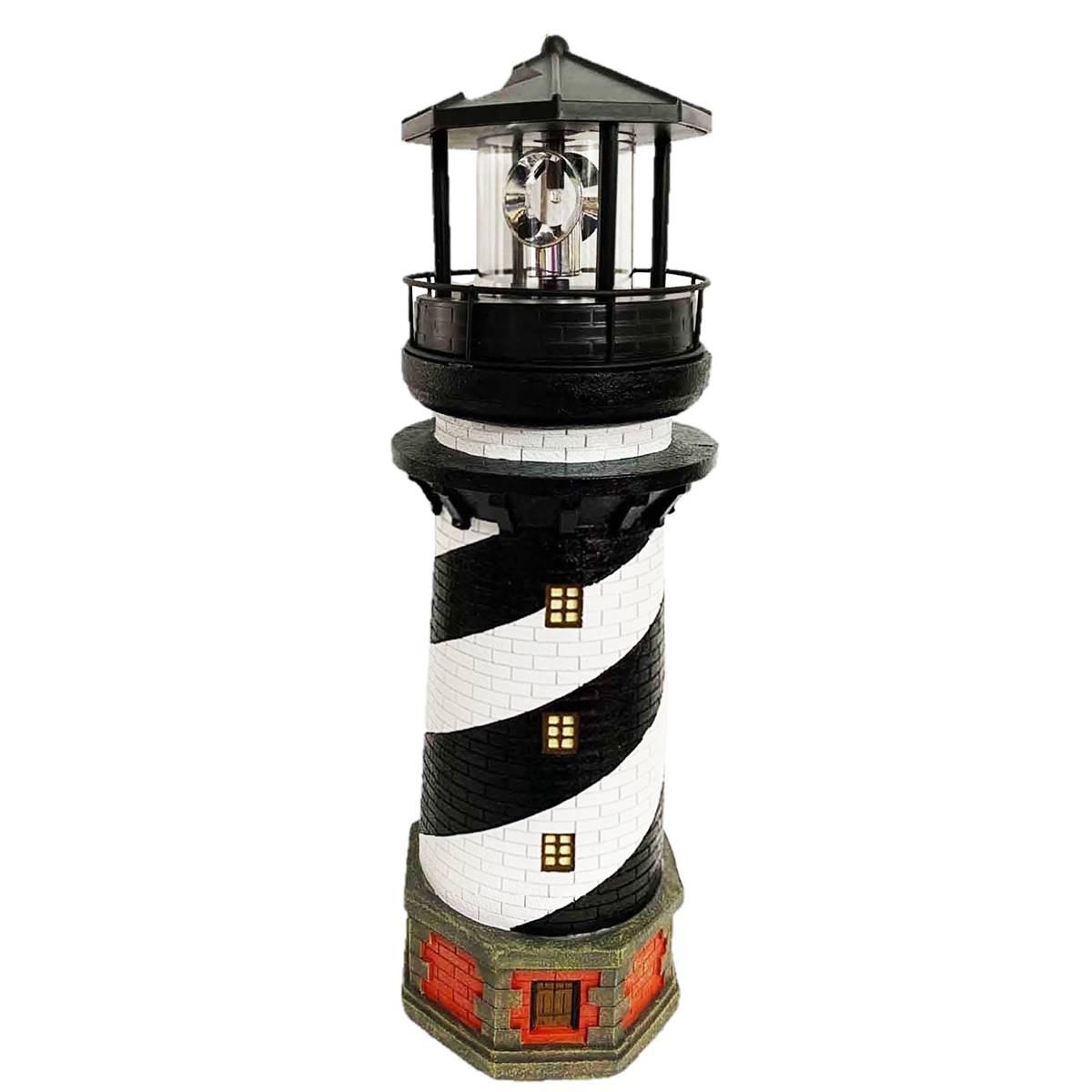 Santa’s Workshop 15in. Solar Lighthouse