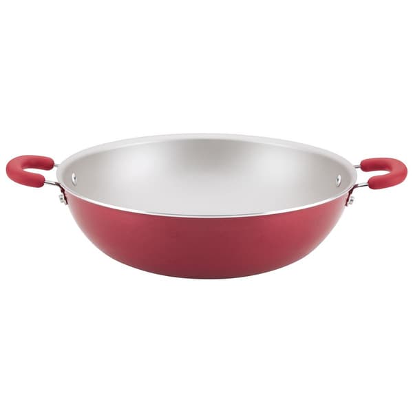 Rachael Ray Create Delicious Aluminum 14.25in. Nonstick Wok - image 