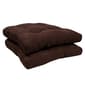 Sweet Home Collection Memory Foam Non-Slip Tufted Chair Cushion - image 2