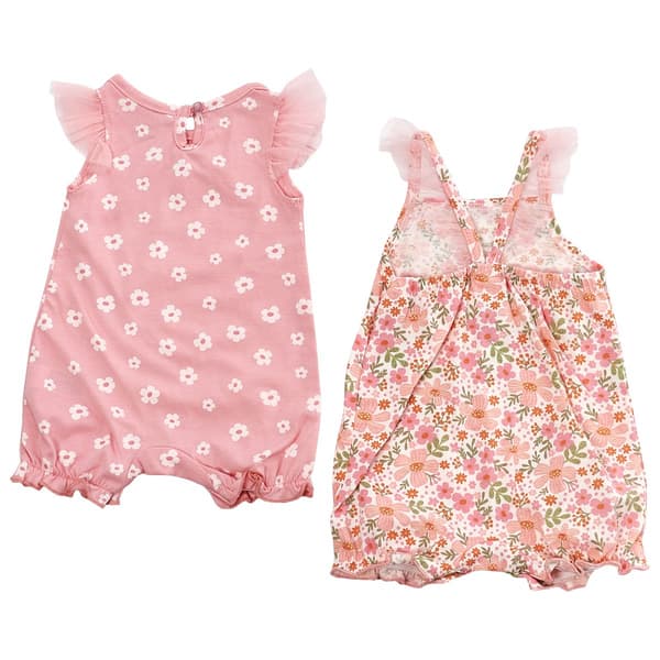 Baby Girl (NB-9M) Chick Pea® 2pk. Infant Rompers