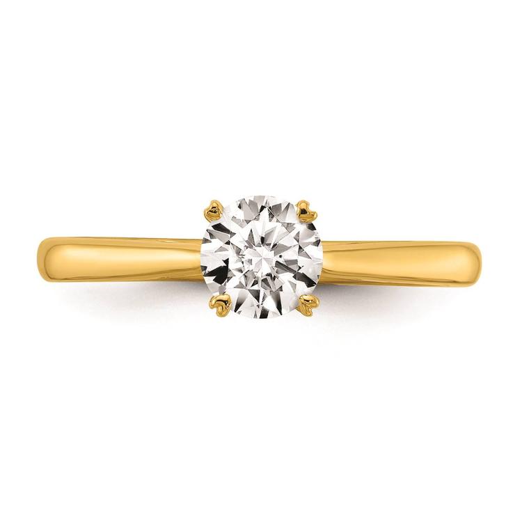 Pure Fire 14kt. Gold 1/2ctw. Lab Grown Diamond Engagement Ring