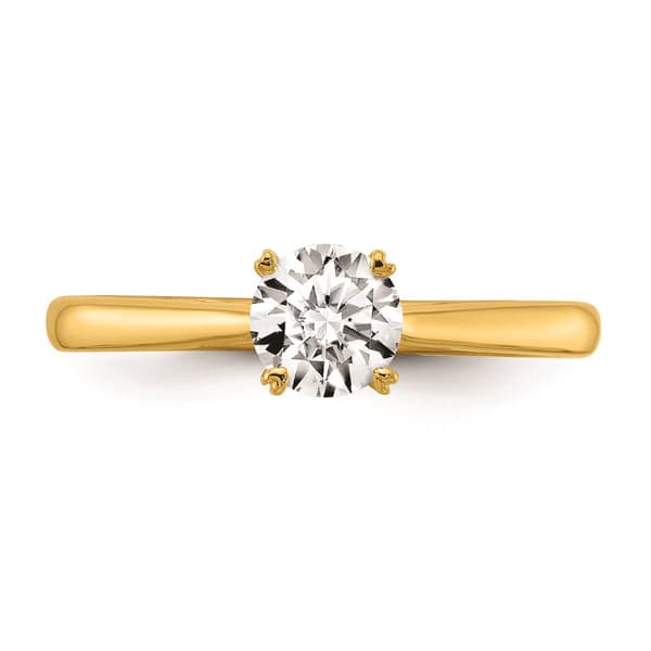 Pure Fire 14kt. Gold 1/2ctw. Lab Grown Diamond Engagement Ring