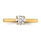 Pure Fire 14kt. Gold 1/2ctw. Lab Grown Diamond Engagement Ring - image 4