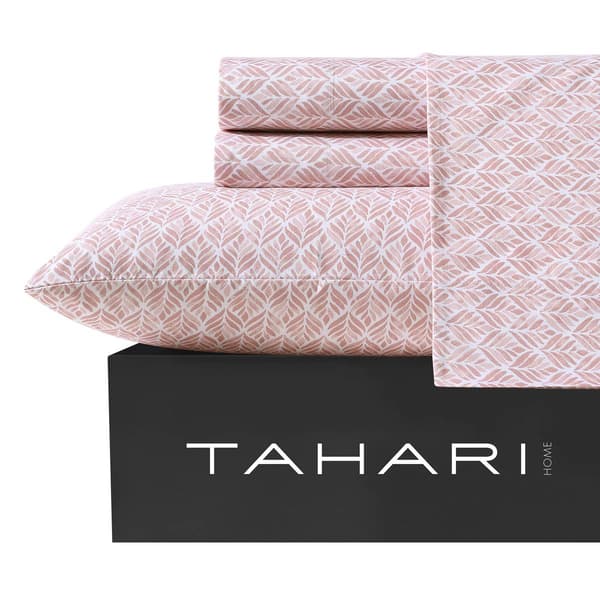 Tahari Home Verne 6pc. Printed Polyester Bed Sheet Set