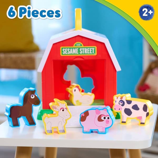 Sesame Street® Elmo''s Learn & Sort Barn