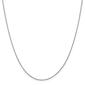 Gold Classics&#40;tm&#41; 10kt. White Gold 0.9mm Chain Necklace - image 1