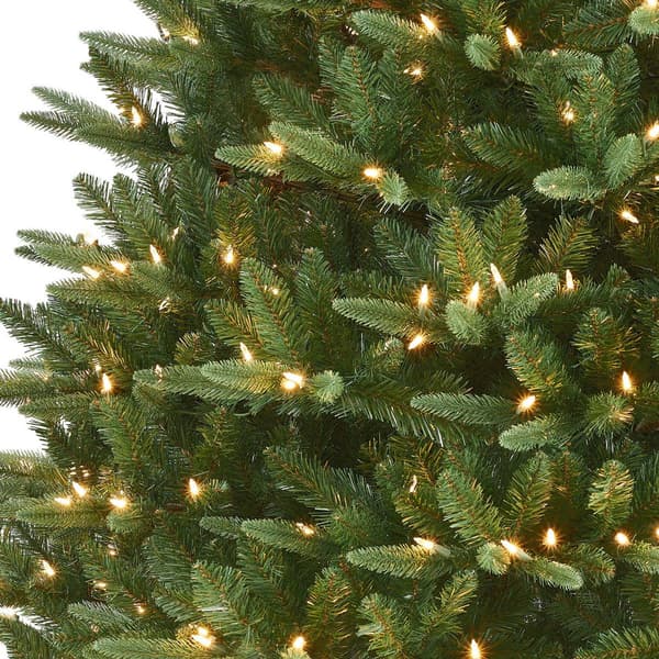 Puleo International 12ft. Pre-Lit Monroe Fir Tree