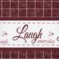 Achim Live Love Laugh Valance - 58x14 - image 3