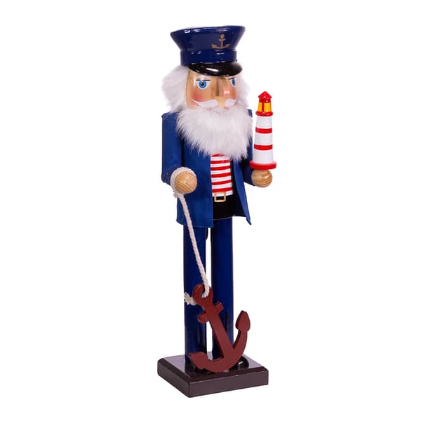 Kurt S. Adler 15in. Sailor Lighthouse Nutcracker