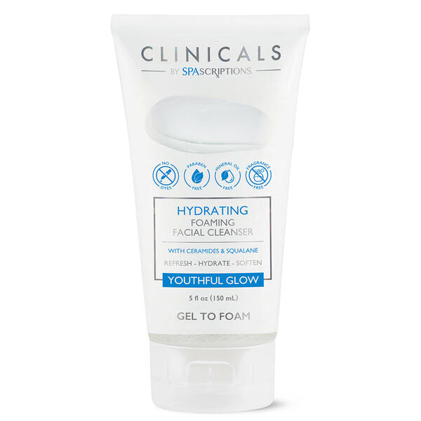 Clinicals by Spascriptions 5oz. Hydrating Foaming Facial Cleanser - image 