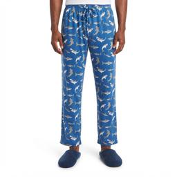 Mens Preswick & Moore(R) Shark Drawstring Pajama Pants
