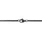 Mens Lynx Stainless Steel Cross Black IP Pendant - image 2